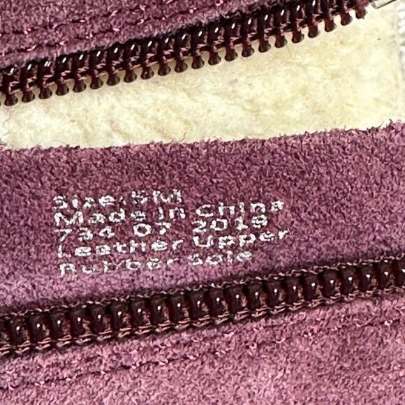 LIVIE & LUCA x MATILDA JANE  Sonoma Purple Fringe Boots Toddler size 5 - Picture 9 of 10